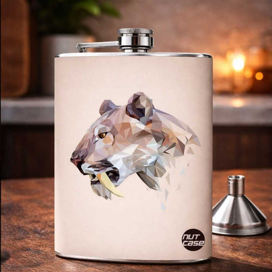 Hip Flask  -  Sabertooth