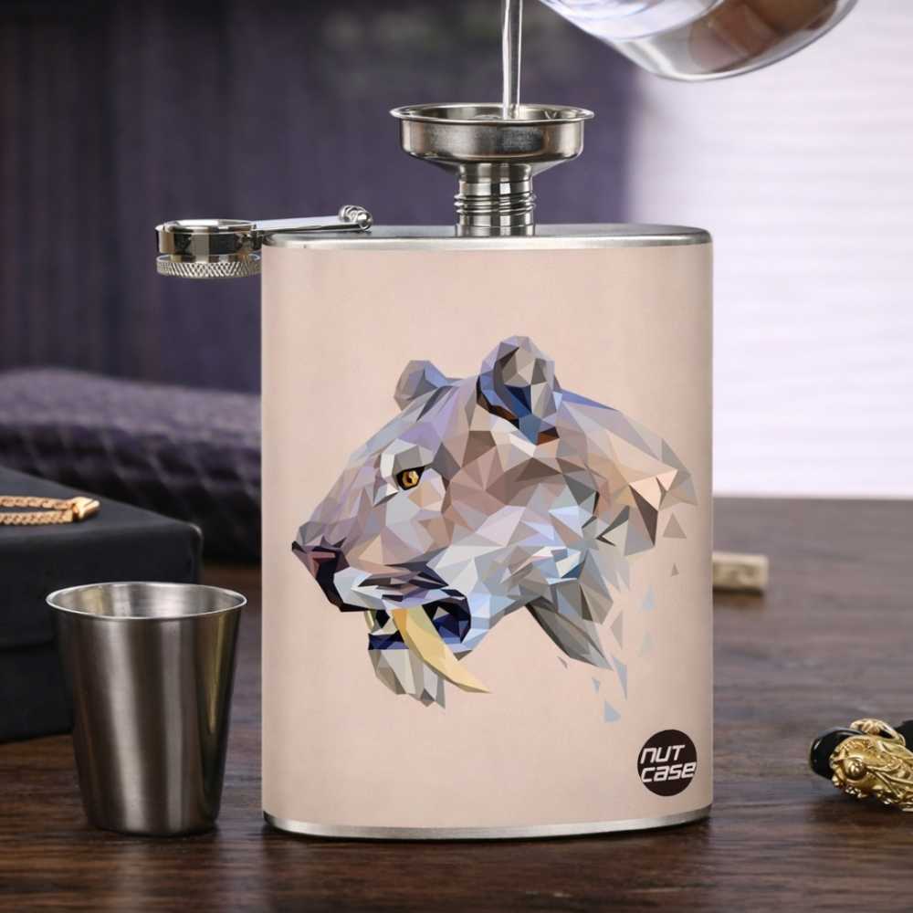 Hip Flask  -  Sabertooth