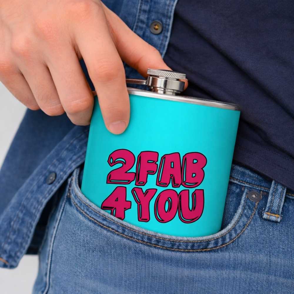 Hip Flask  -  2 FAB 4 YOU