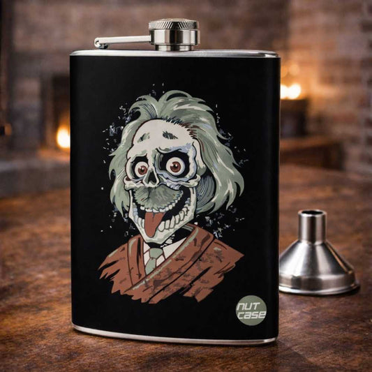 Hip Flask  -  Albert Turns Zombie