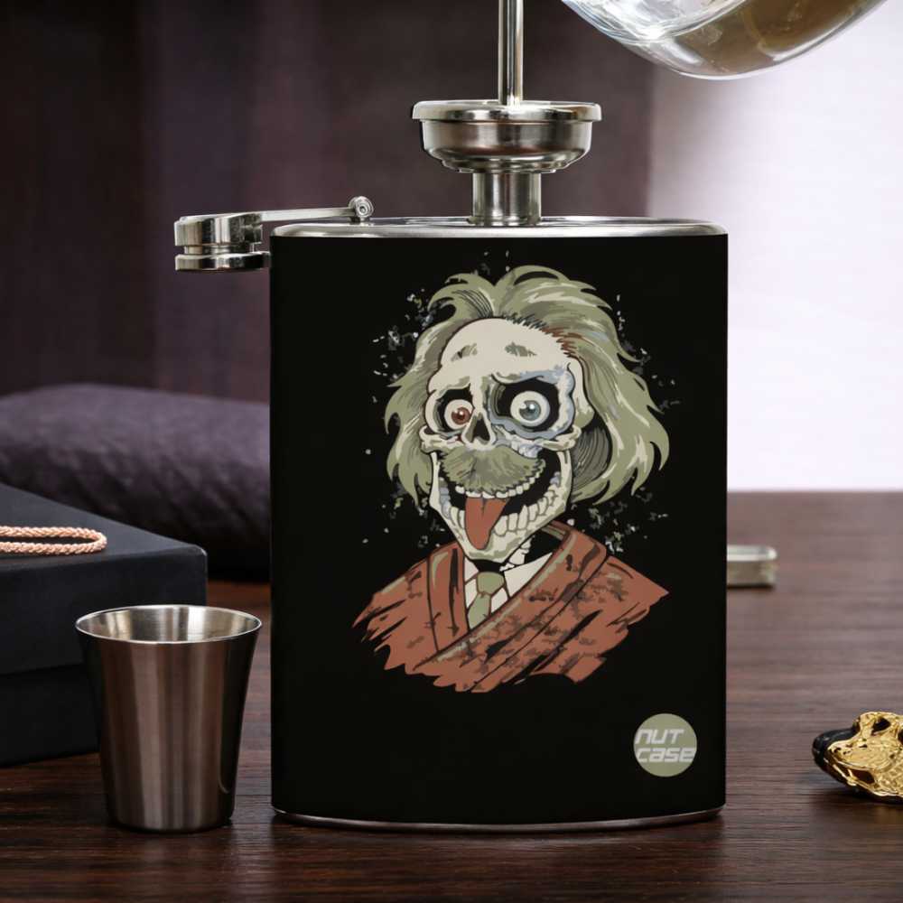 Hip Flask  -  Albert Turns Zombie