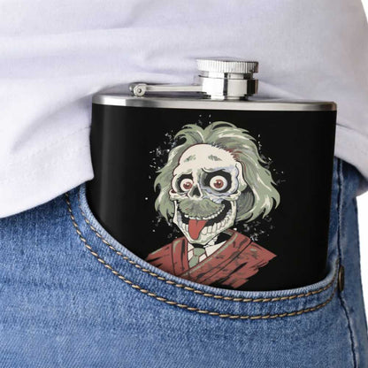 Hip Flask  -  Albert Turns Zombie