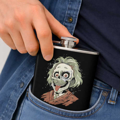Hip Flask  -  Albert Turns Zombie