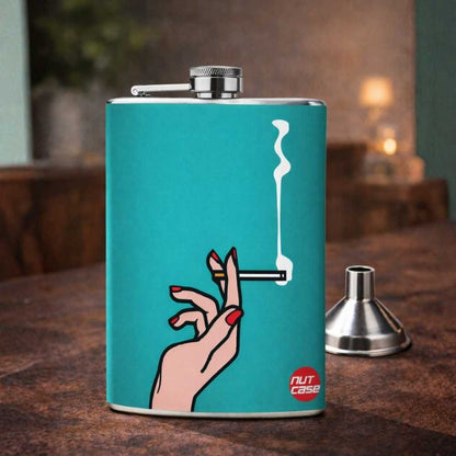 Hip Flask  -  No Smoking ! Gifts For Her