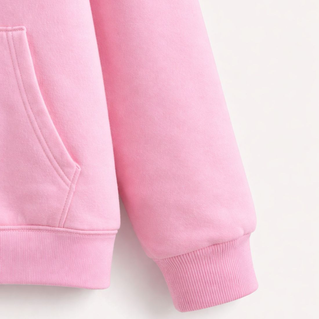 Custom Pink Hoodie with Name – Classic Sweatshirt for Everyday Wear