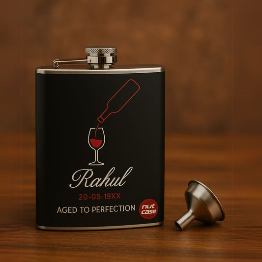 Groomsman Gifts Personalized Hip Flask With Funnel