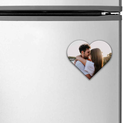 Picture Magnets for Fridge Custom Heart Shape Photo Magnets