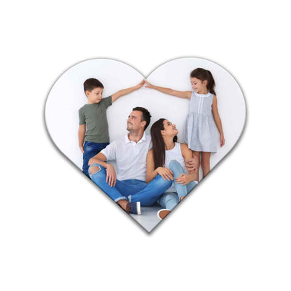 Picture Magnets for Fridge Custom Heart Shape Photo Magnets