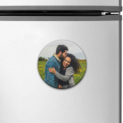 Personalised Fridge Magnets Photo Magnets for Fridge-7.5 cm