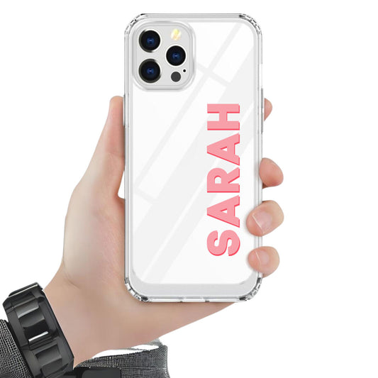 Custom IPhone 11 Clear Case with Name Transparent Cases