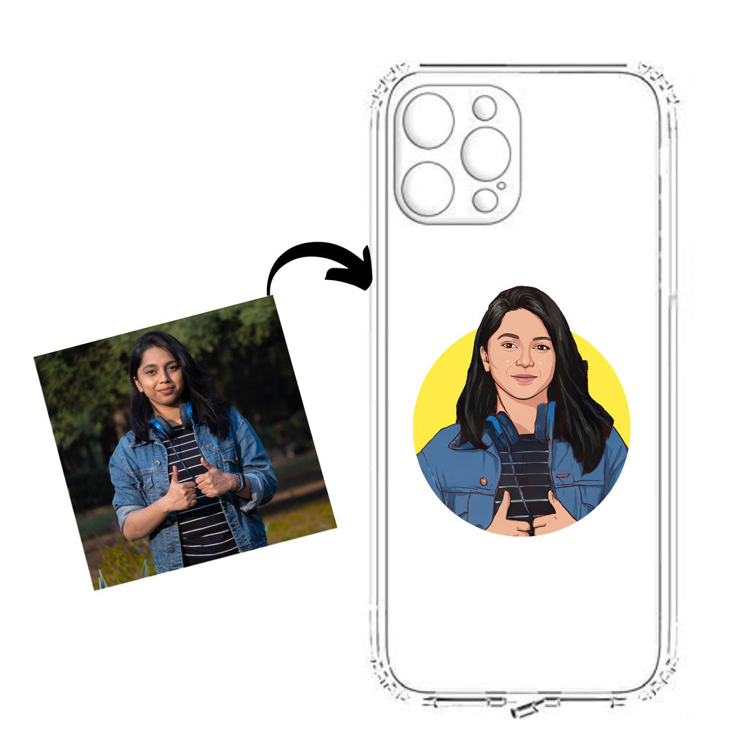 IPhone 11 Pro Max Case with Camera Protection Custom TPU Flexible Cover 