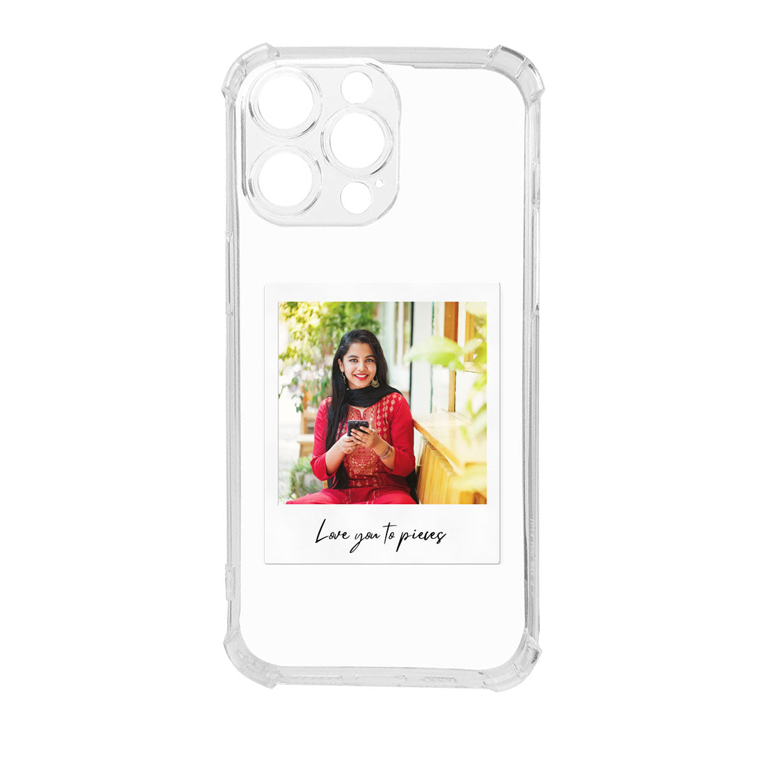 IPhone 13 Pro Back Cover Customized with Photo 