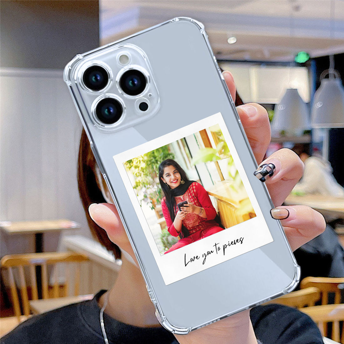 IPhone 13 Pro Back Cover Customized with Photo 