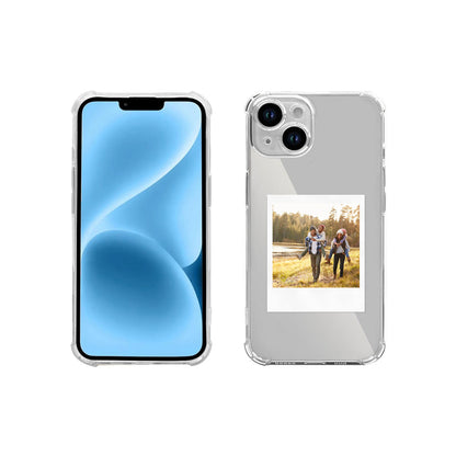 Personalized iPhone 14 Transparent Case with Photo