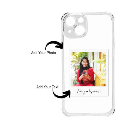 iPhone 14 Back Cover with Camera Protection Custom Photo 