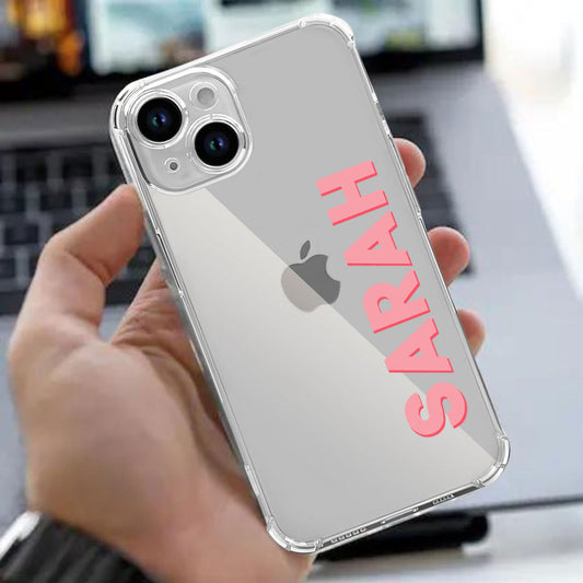 Customized iPhone 14 Plus Back Case with Camera Protection