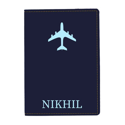 Leather Passport Holder Personalized with Name Cover for Passports