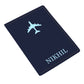 Leather Passport Holder Personalized with Name Cover for Passports