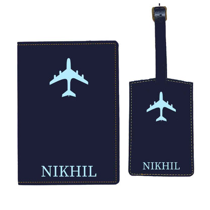 Leather Passport Holder Personalized with Name Cover for Passports