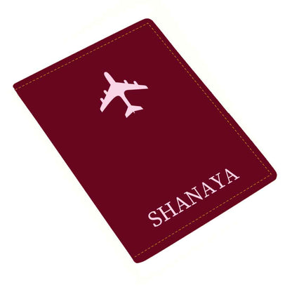 Leather Passport Holder Personalized with Name Cover for Passports