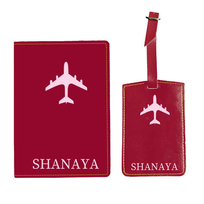 Leather Passport Holder Personalized with Name Cover for Passports