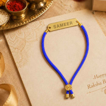 Personalised Name Rakhis For Raksha Bandhan Engrave Your Brother Name Acrylic Rakhi