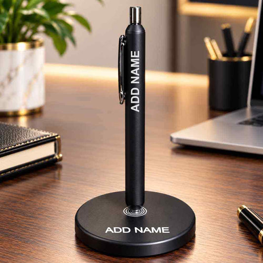 Personalized Pen Levitating Magnetic Pen with Stand for Office Desk Home