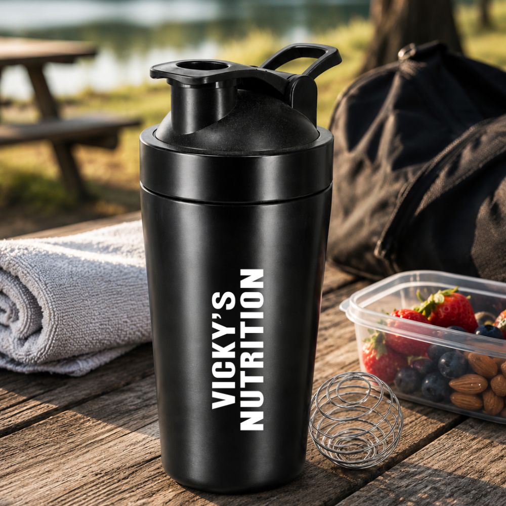 Custom Protein Shaker Bottle Mixer Sippers Gym Workouts with Whisk Ball