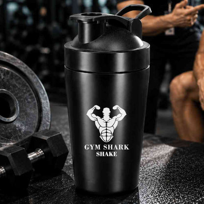 Personalized Protein Shaker for Gym Workout Custom Shake Mixer with Whisk Ball
