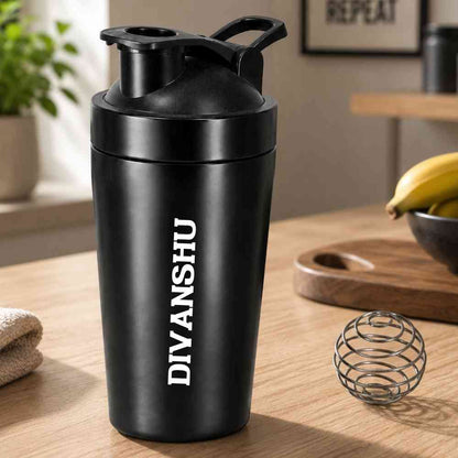 Customized Protein Shaker Bottle for Workouts Custom Gym Sipper with Whisk Ball