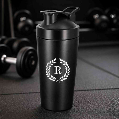 Custom Shaker Bottle for Protein Mixer Sippers Gym Workouts with Whisk Ball