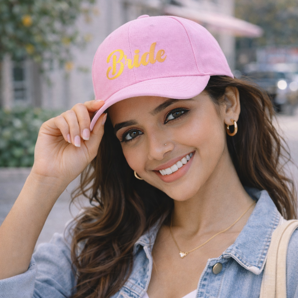 Bride Baseball Cap For Birdal Party