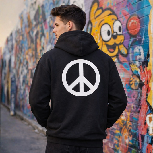 Nutcase Unisex Hoodies For Men - Peace