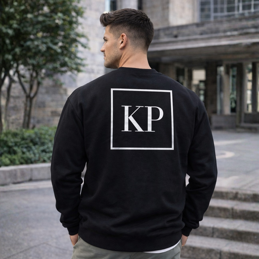 Printed Custom Unisex Sweatshirt Round Neck - Add Initials