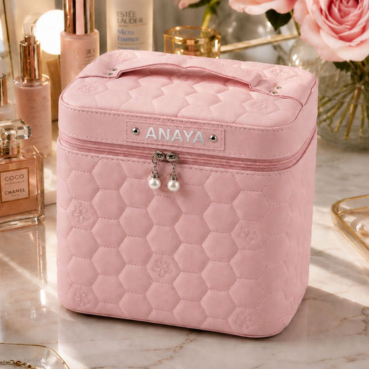 PERSONALIZED JEWELLERY BOX AND MAKEUP ORGANIZER