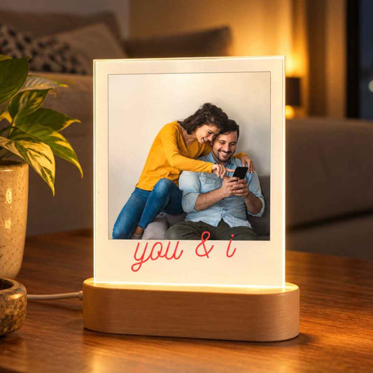 Led Light Photo Frame For Family, Couples, Friends