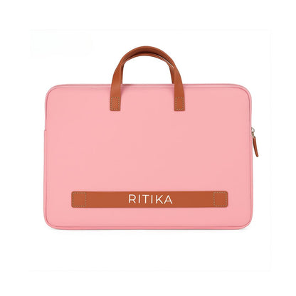 Customized Laptop Bag for Women - Duo Tone Premium Laptop Carry Bag for up to 15” Laptops