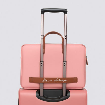 Customized Laptop Bag for Women - Duo Tone Premium Laptop Carry Bag for up to 15” Laptops