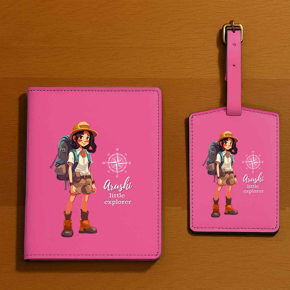 Childrens Passport Holder For Kids  - Little Explorer