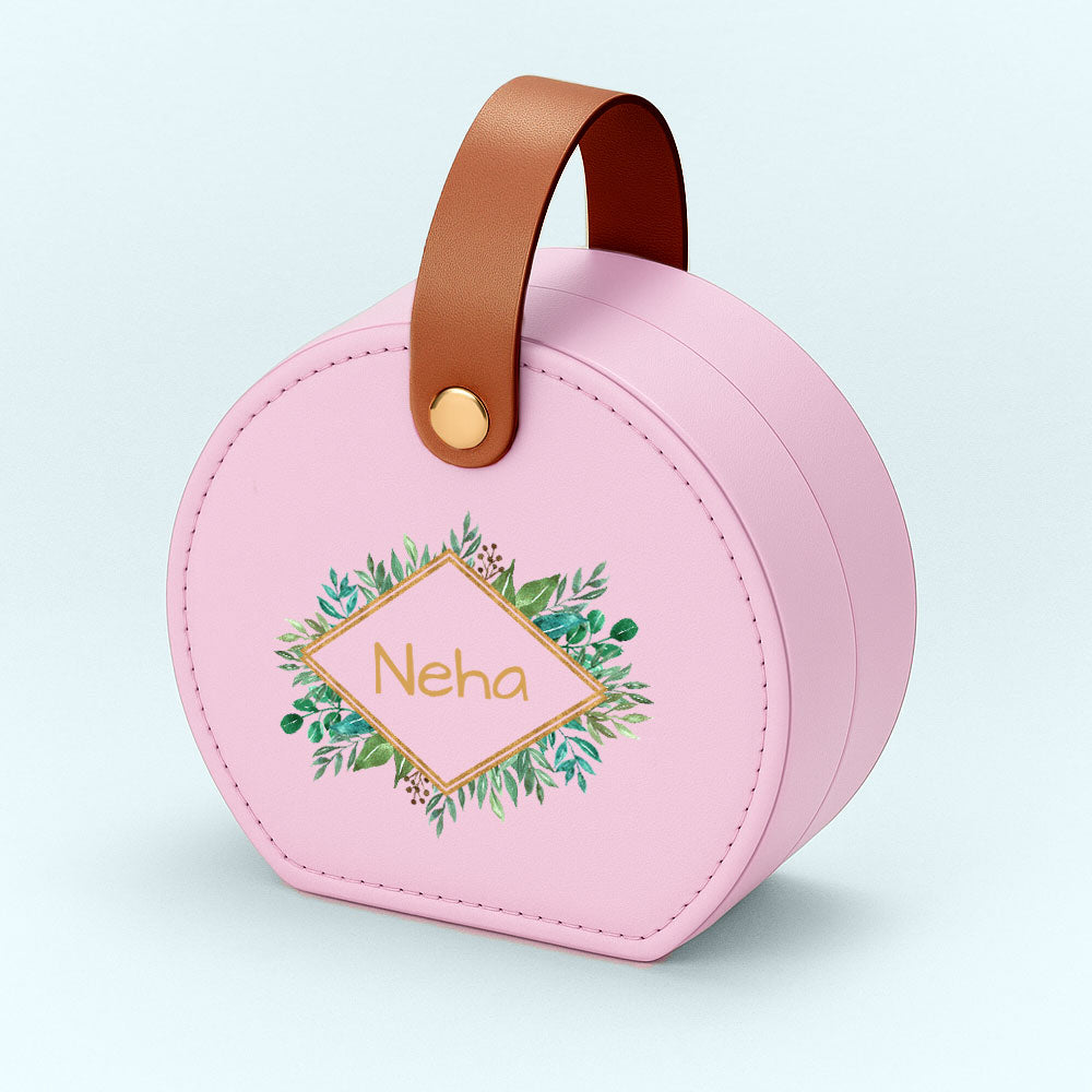 Customised Jewellery Box for Ladies Earring, Ring, Necklace - Mini Jewelry Box