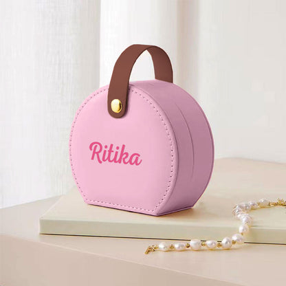 Mini Jewelry Box Personalized Earring Jewellery Organizer