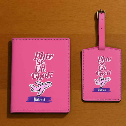 Cool Passport Covers Faux Leather Custom Holders for Passports-Phir Se Ud Chala