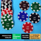 Customized Gambling Chips with Logo Poker Chips - ADD LOGO
