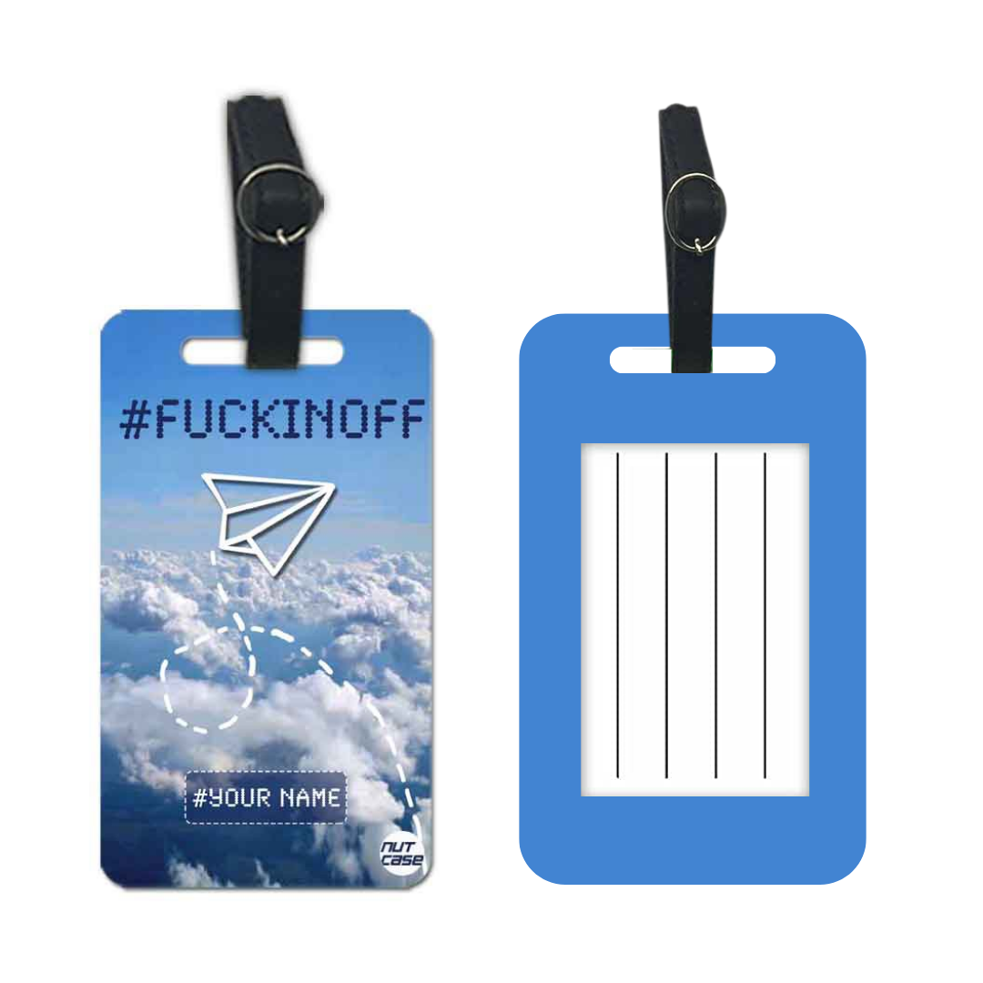 Personalized Passport Cover Travel Baggage Tag - Flight