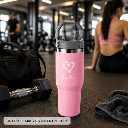 Nutcase Customized Double Insulated Water Bottles 900ml - BPA-free Vacuum Sipper Bottle
