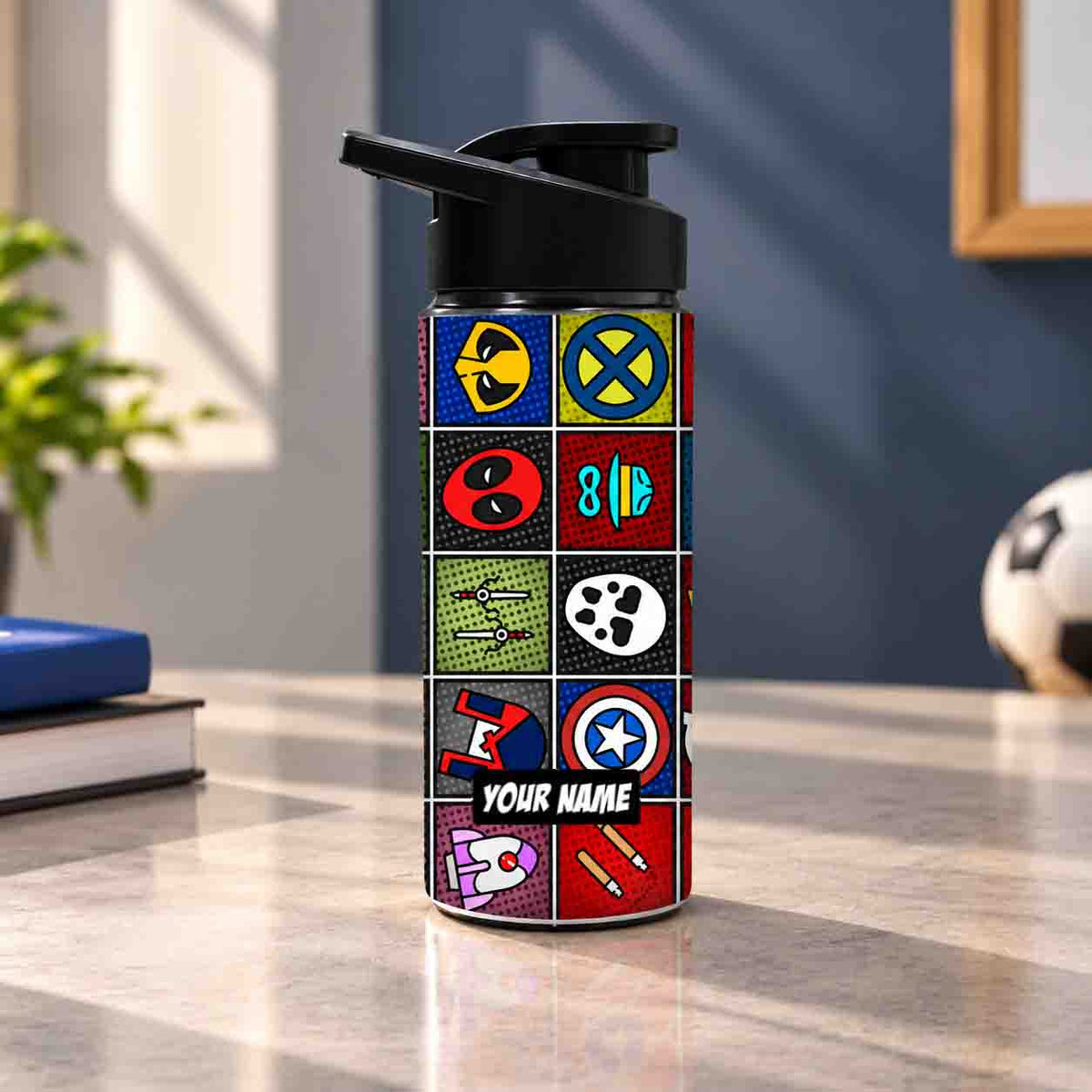 Personalized Bottle With Name - Multi Design