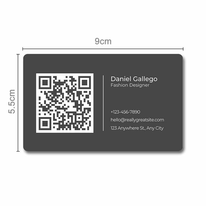 QR Code Visiting Card | NFC Business Cards – Nutcase