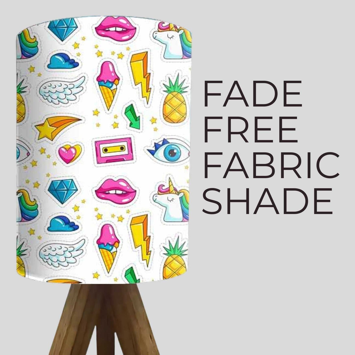 Wooden Stick Lamp base For Bedroom (3W LED Bulb Included)