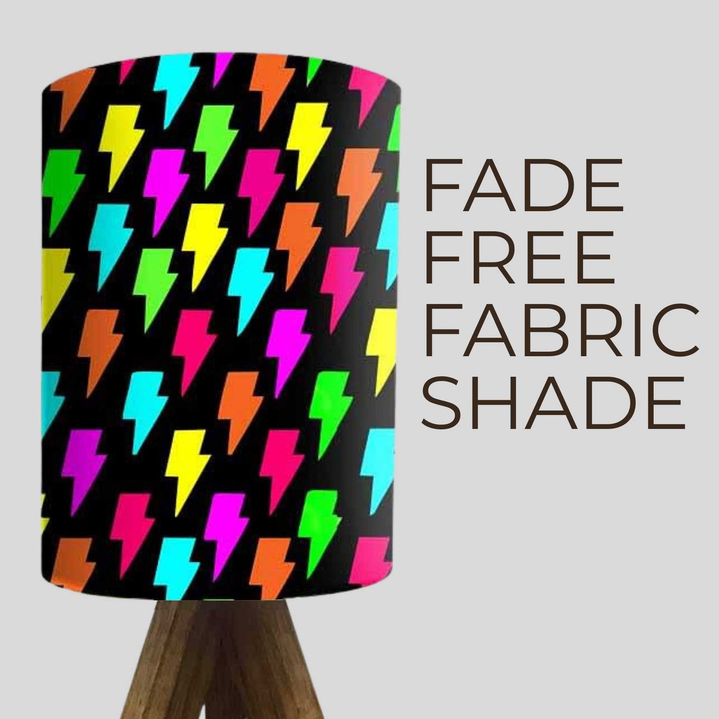 Natural Wood Table Lamp For Bedroom-Flashes (3W LED Bulb Included)