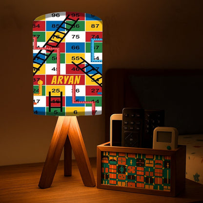 Customized Night Light For Kids Bedroom-Snake & Ladder (3W LED Bulb Included)